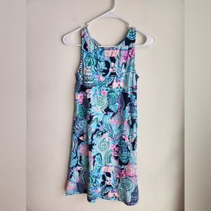Women's Lilly Pulitzer Kristen Swing Dress Looking Sharp Size XXS